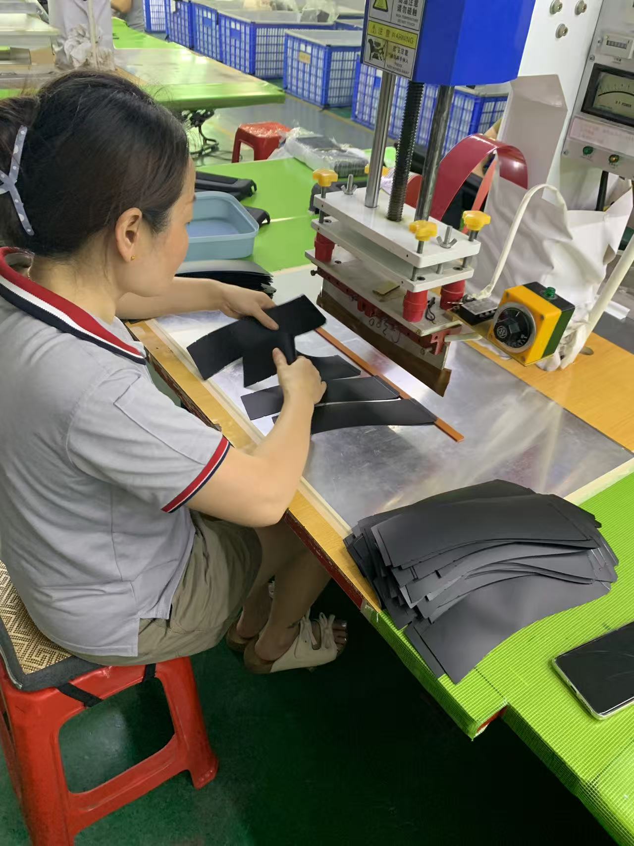 Унутар програма торбе за паковање бицикла у нашој фабрици у Донггуану